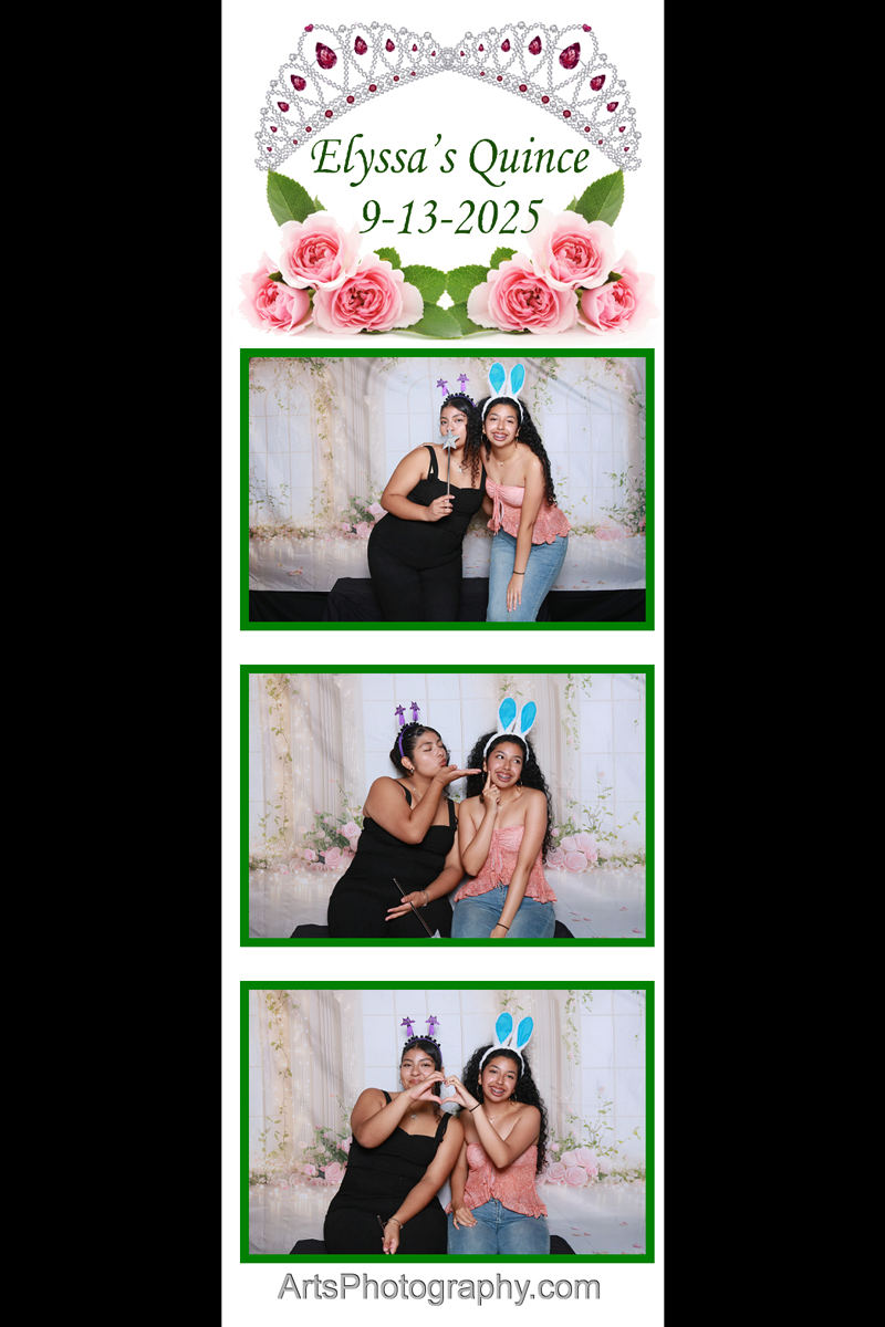 Wedding photo booth